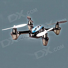 JJRC F180 2.4G 6-Channel Remote Control LCD Multi-mode UFO Four Axis Aircraft - Black + Blue