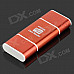 2-in-1 OTG USB Micro SD / TF Card Reader - Red + White