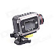 ESER F24 HD 2.0 MP CMOS Portable Outdoor Sport Waterproof Camcorder - Black + Silver