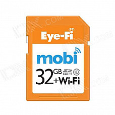 Eye-Fi Mobi 32GB SDHC Class 10 Wireless Memory Card