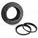 Creative Aluminum Alloy Filter Adapter Rings Combination - Black (16 PCS)