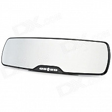 2.7'' TFT 5.0MP CMOS Wide Angle Car DVR Rearview Mirror w/ 6-IR LED / G-sensor