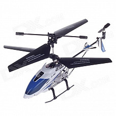 X-126 Fashionable 3.5-CH 2.4GHz USB Charger Remote Control Helicopter w/ Gyroscope - Black + White