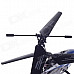 X-126 Fashionable 3.5-CH 2.4GHz USB Charger Remote Control Helicopter w/ Gyroscope - Black + White