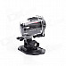 ESER F22 0.8" OLED 5.0 MP CMOS Mini Portable Waterproof Sport Camcorder - Black + Red