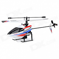 WLtoys V911 4-CH 2.4GHz Right Hand Single Rotor Helicopter w/ Gyro Toy - White