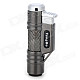 STHJ001 Double Head Butane Jet Lighter - Deep Grey + Silver White