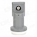 SR-320 Universal Dual Polarization Ku Waveband LNB for Digital Receiver - White + Grey