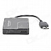 3305 Micro USB 3.0 OTG Card Reader for Samsung Galaxy N900 / N9006 / N9002 / N9009 / N9008 - Black