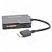 3305 Micro USB 3.0 OTG Card Reader for Samsung Galaxy N900 / N9006 / N9002 / N9009 / N9008 - Black