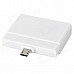 OT-3268 Micro USB USB 2.0 SD(HC) / MMC / MSTF / M2 Card Reader - White (32GB)