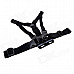 Fat Cat High Comfortable Elastic Adjustable Chest Mount w/ J Hook for Gopro Hero 4/3+/3/2/1/SJ4000