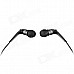 JBM MJ6600 In-Ear Earphone w/ Microphone for Tablet PC + Cellphone + MP3 + More - Grey (3.5mm Plug)