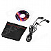 JBM MJ6600 In-Ear Earphone w/ Microphone for Tablet PC + Cellphone + MP3 + More - Grey (3.5mm Plug)