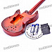 Electric Guitar Shaped Musical Toy with Stand (2*AA)