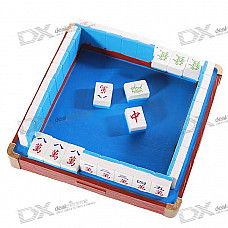 Mahjong Resin Ashtray (Blue)