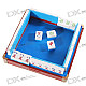 Mahjong Resin Ashtray (Blue)