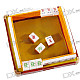 Mahjong Resin Ashtray (Yellow)