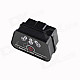 Super Mini Wi-Fi iCar2 Vehicle Wi-Fi OBD-II Code Diagnostic Tool / Clearer - Black