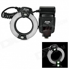 viltrox JY-670C 2.0" LCD TTL Macro Ring Flashlight for Canon - Black (4 x AA)