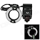 viltrox JY-670C 2.0" LCD TTL Macro Ring Flashlight for Canon - Black (4 x AA)