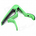 Aluminum Alloy Clip-On Quick Release Capo for Acoustic Guitar - Green