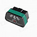 Vagte l Super Mini iCar2 Vehicle Wi-Fi OBD-II Code Diagnostic Tool / Clearer - White + Green