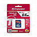 Transcend 64GB Class 10 SDXC Flash Memory Card 45MB/s