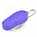 RYVAL Slipper Style Waterproof USB 2.0 Flash Drive - Purple (8GB)