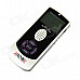 Aroma AM-705 6.2cm LCD Metronome - White + Black + Purple (3 x AA)