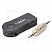 EDUP EP-B3511 Mini Portable 3.5mm Input Bluetooth V3.0 Audio Receiver w/ HF Call + MIC - Black