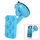 JX 1-020 Universal Car Suction Cup Stand Holder for Cellphone / GPS - Blue