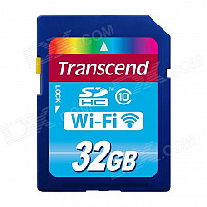 Transcend 32GB Wi-Fi SDHC Class 10 Flash Memory Card