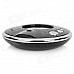 UFO-988 0.6W Solar Powered Aerosol Spray Car Air Purifier - Black + Silver (12~24V)