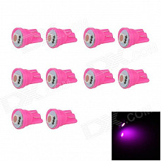 T10-5050-1-PX10 T10 0.2W 20lm SMD 5050 LED Purple Car Instrument / Clearance Lights (12V / 10 PCS)