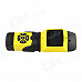 Cameray CM-SP80A 1080P HD 5.0 MP CMOS Waterproof Sport Camcorder w/ LED - Black + Yellow