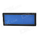 Programmable LED Name Badge Message Advertising Scrolling Text Tag - Blue