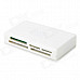 6-IN-1 Mini USB2.0 Card Reader - White + Black