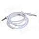 Eastor 3.5mm Male to Male Car Aux Audio Cable - White (120cm)