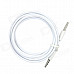 Eastor 3.5mm Male to Male Car Aux Audio Cable - White (120cm)