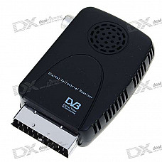 DVB-T Digital TV SCART Dongle with Remote (2*AAA)