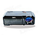 EJIALE HD 1080P 2200lm LCD Home Theater Projector w/ 3 x HDMI + 2 x USB + VGA + AV In / Out - Black