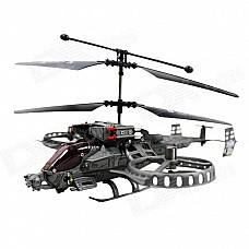 Brilink BH02 Rechargeable 4-CH Indoor R/C Helicopter w/ Gyro - Gray + Black