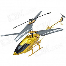 Gettop B160 3.5-CH 360 Degree Directional Rotating Control IR R/C Helicopter - Golden + Black