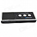 X3 Sunvisor Bluetooth V4.0 + EDR Car Hands-free Speaker - Black