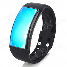 Personalized Signature 3D Pedometer Smart Watch - Black