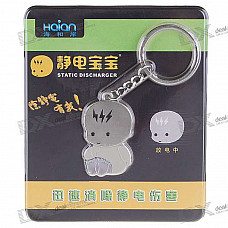 Cute Baby Anti-Static/Static Removal Prevent Shock Keychain
