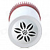 E27 LED White Light Lamp / Bluetooth v4.0 Speaker - White + Red