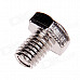 81245 Super Strong Screw Style Fridge Magnets - Silver (4 PCS)
