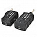 2.4G Wireless Guitar Audio Anti-interference Transmitter - Black